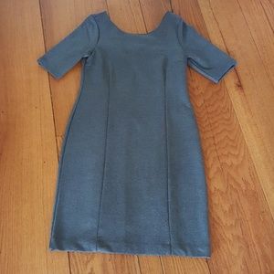 Banana Republic Gray shimmer dress